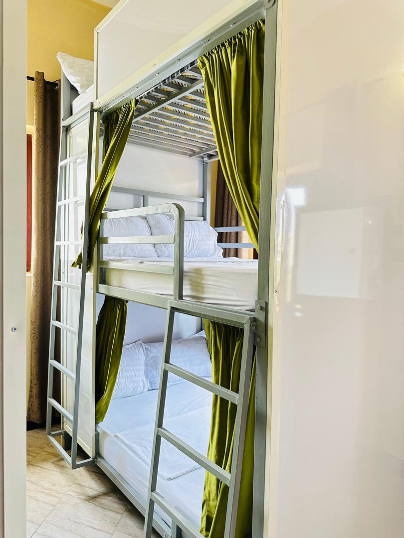 Bed on Mixed Dormitory Room at Vuga Hostel